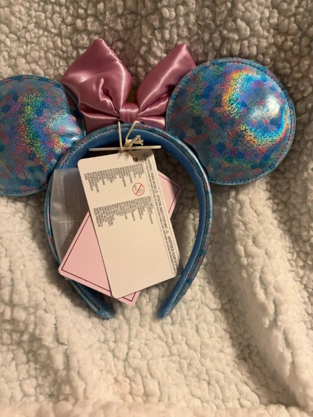 Disney Loungefly Stained Glass Cinderella Ears - NWT